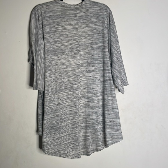 Lularoe  grey static medium cardigan​ - Picture 4 of 4